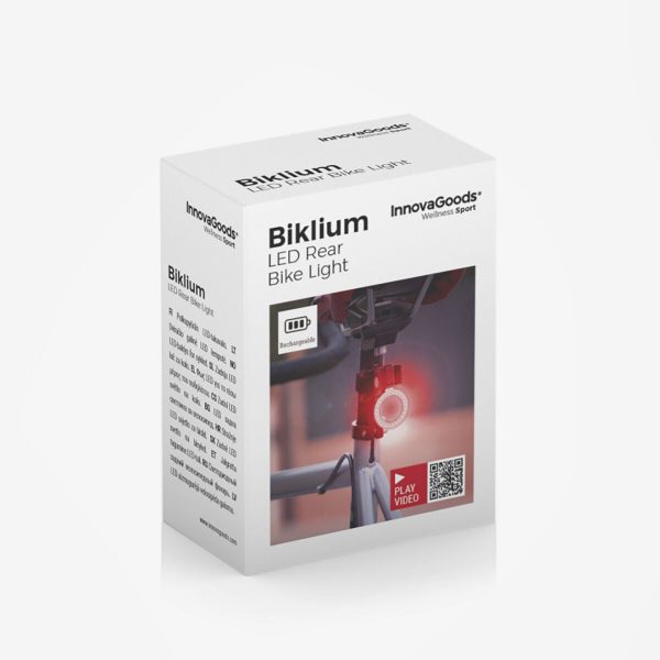 Éclairage Vélo LED Arrière Biklium InnovaGoods – Image 2